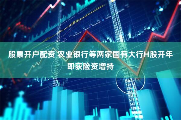 股票开户配资 农业银行等两家国有大行H股开年即获险资增持